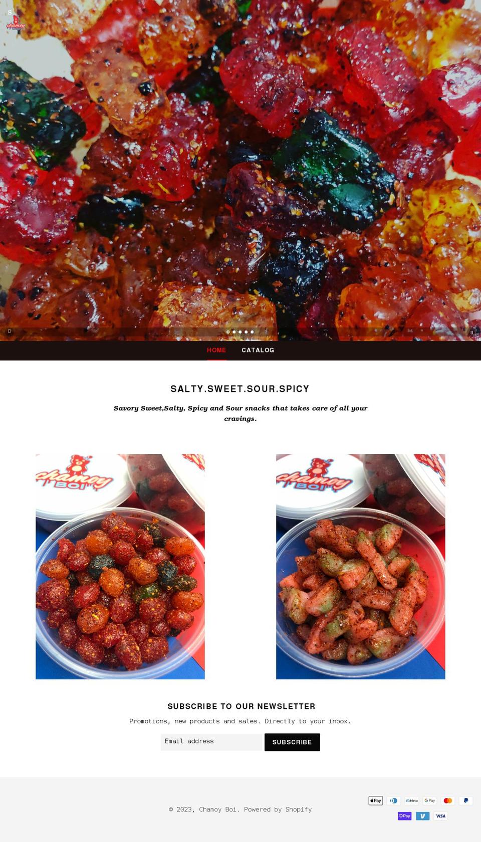 chamoyboikc.com shopify website screenshot