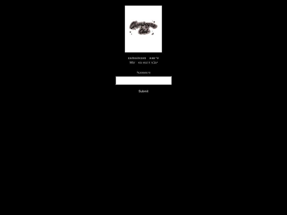 champagneclub.biz shopify website screenshot