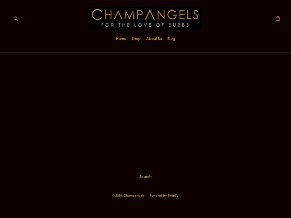 champangels.com — Shopify storefront screenshot