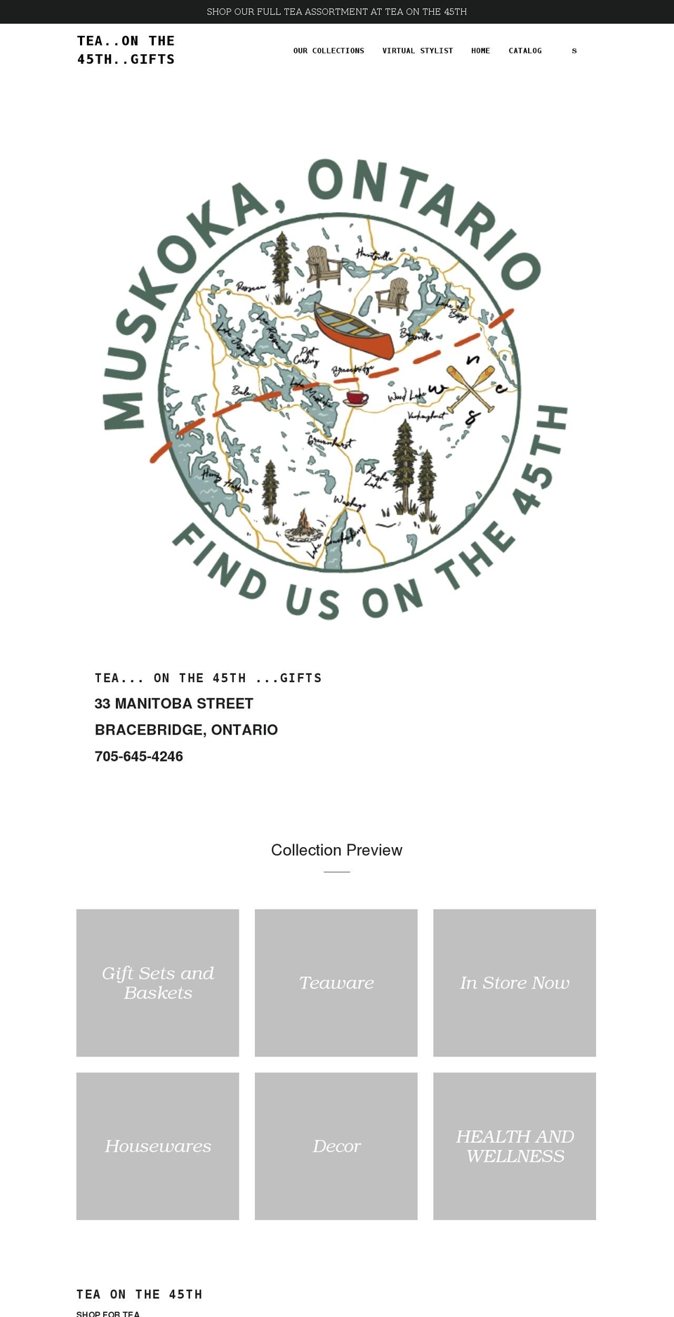 chancerylaneco.ca shopify website screenshot