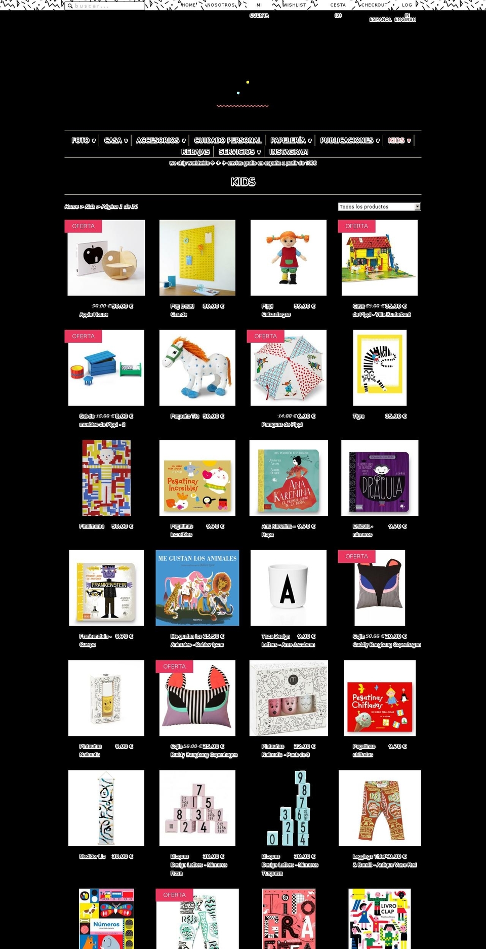 chandalito.com shopify website screenshot