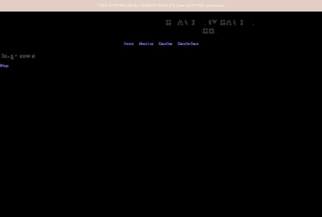 chandlerycandleco.com shopify website screenshot