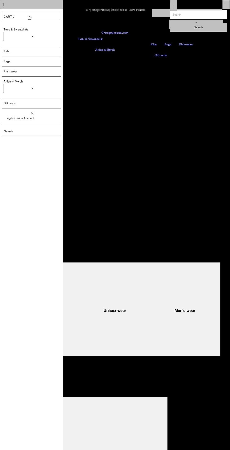 change2neutral.com shopify website screenshot
