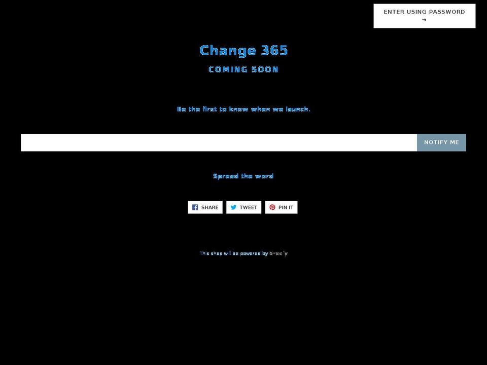 change365inc.com — Shopify storefront screenshot