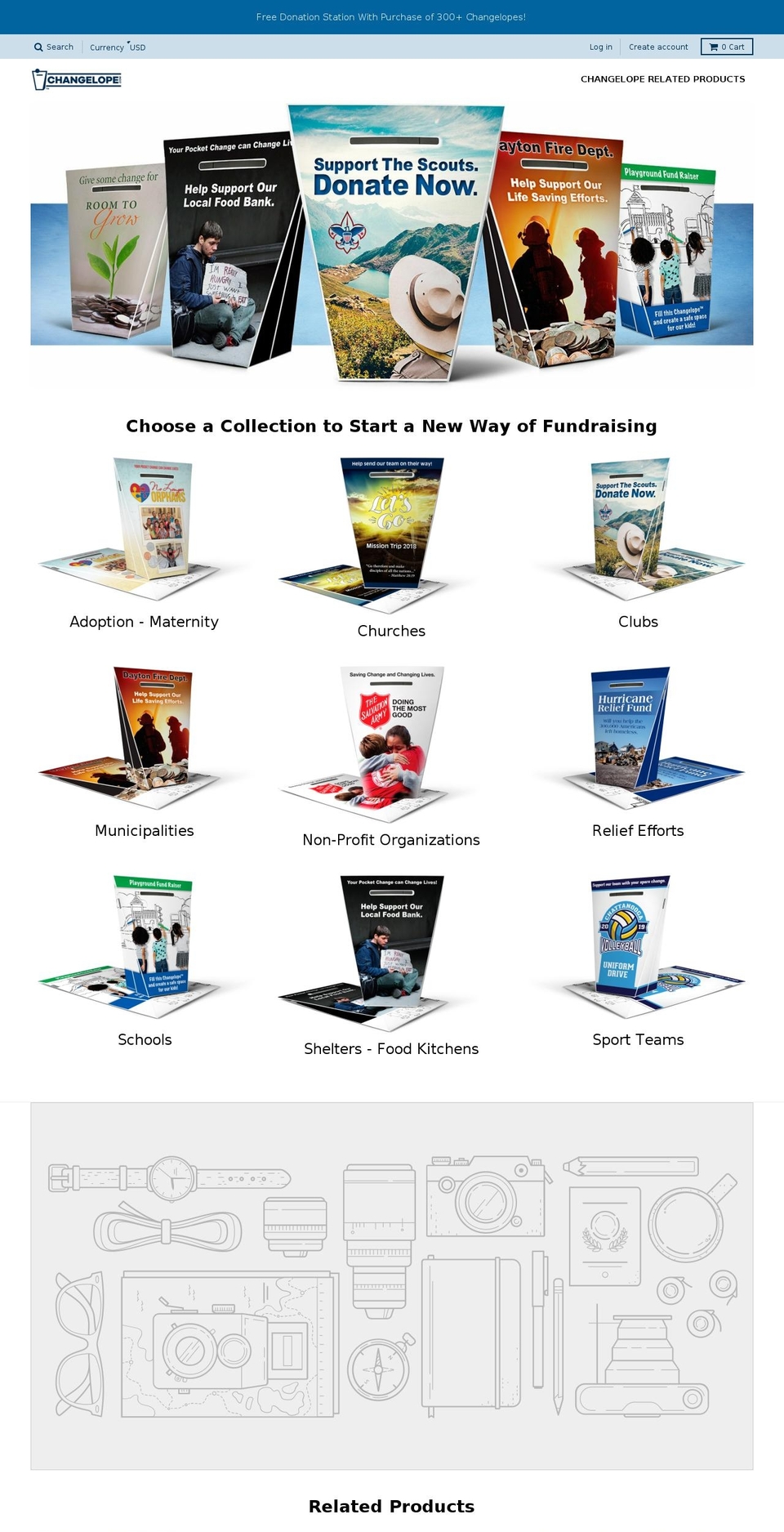changelope.com — Shopify storefront screenshot