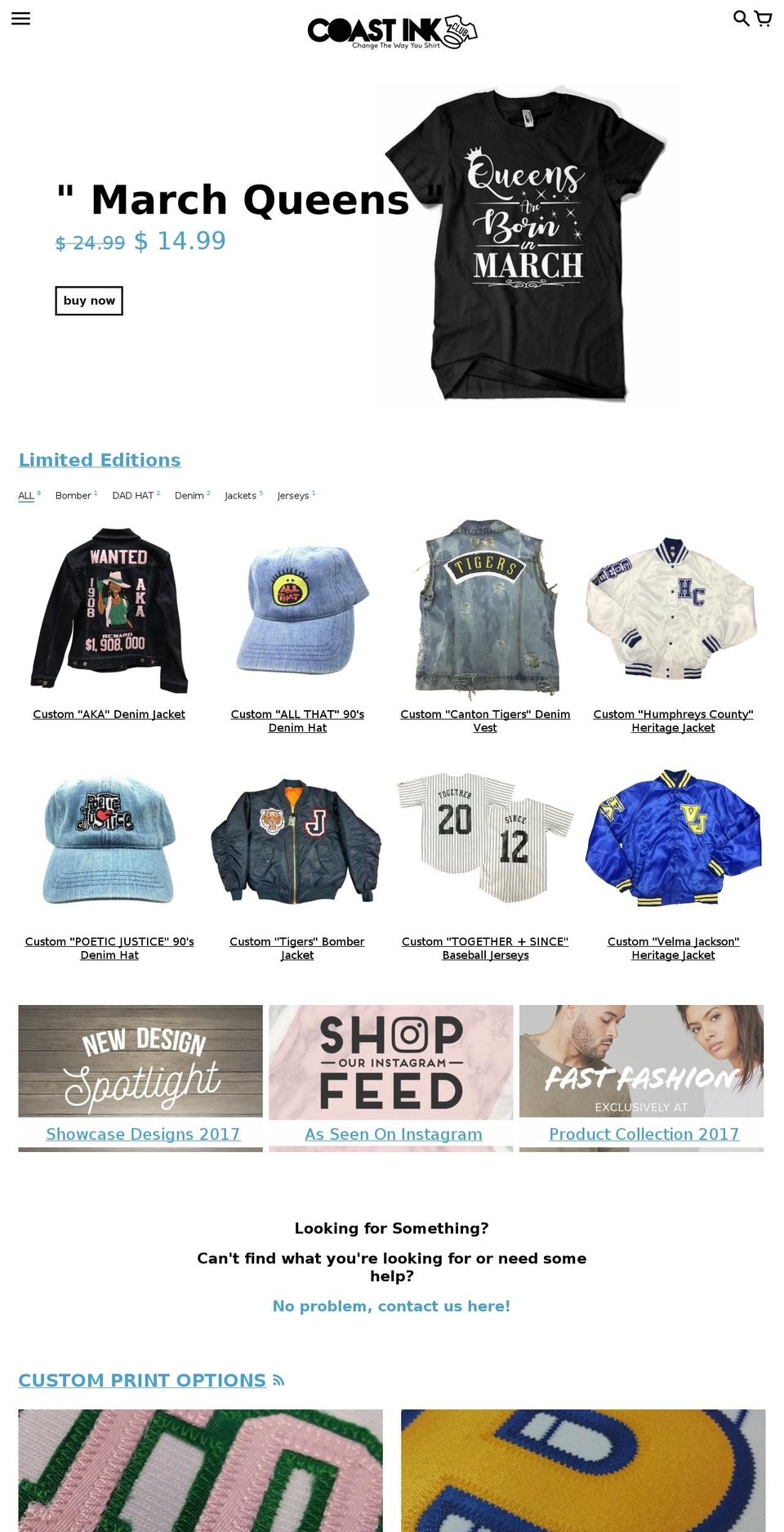changethewayyoushirt.com shopify website screenshot
