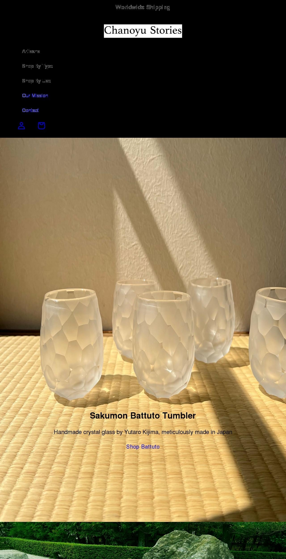 chanoyustories.com shopify website screenshot