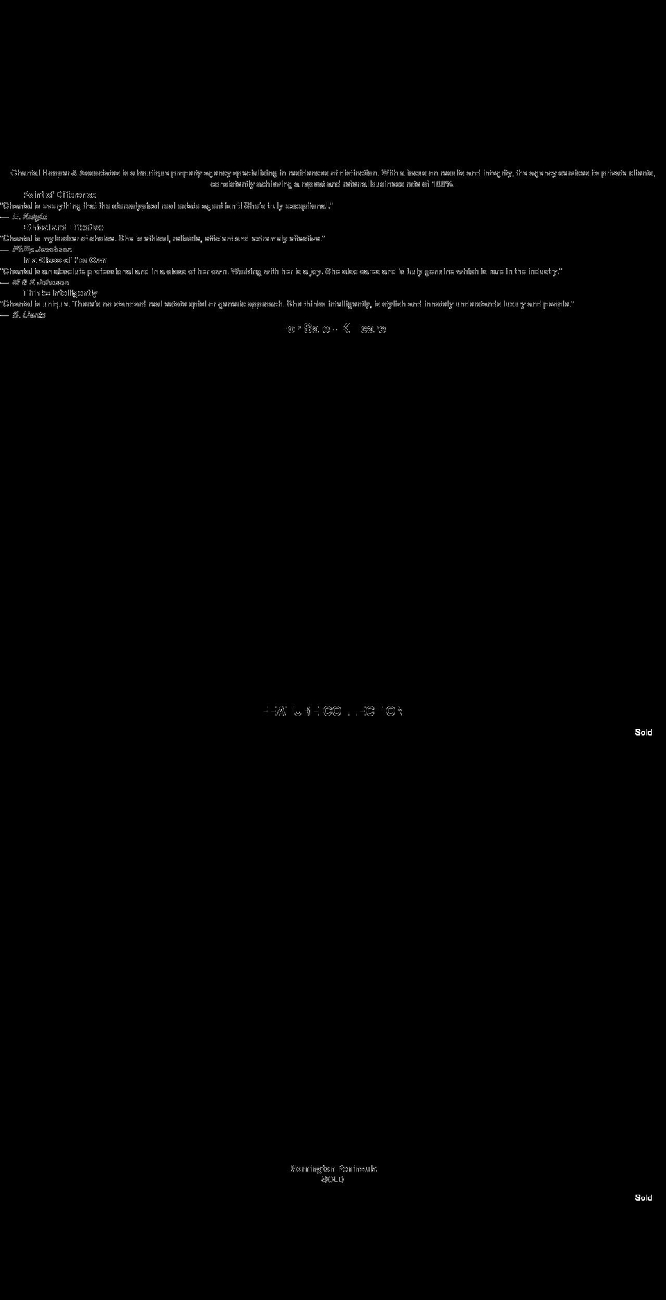 chantalhooper.com shopify website screenshot