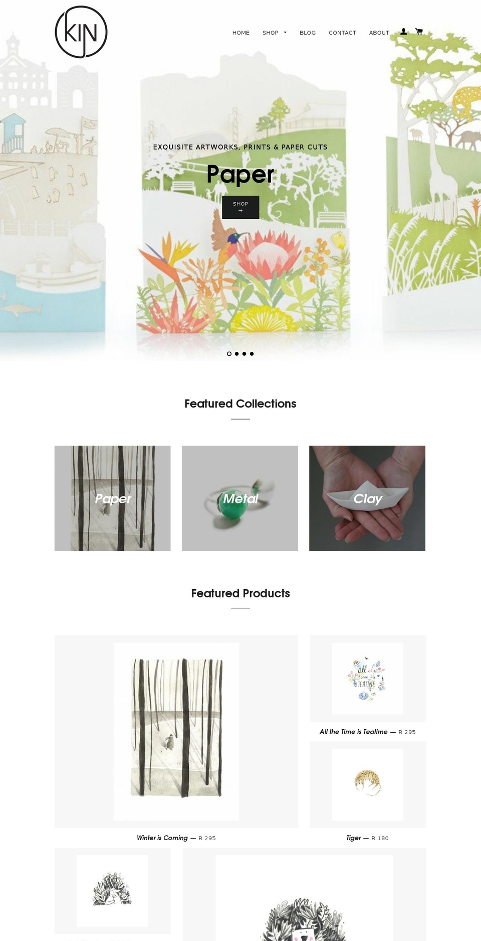 chantallouw.com shopify website screenshot