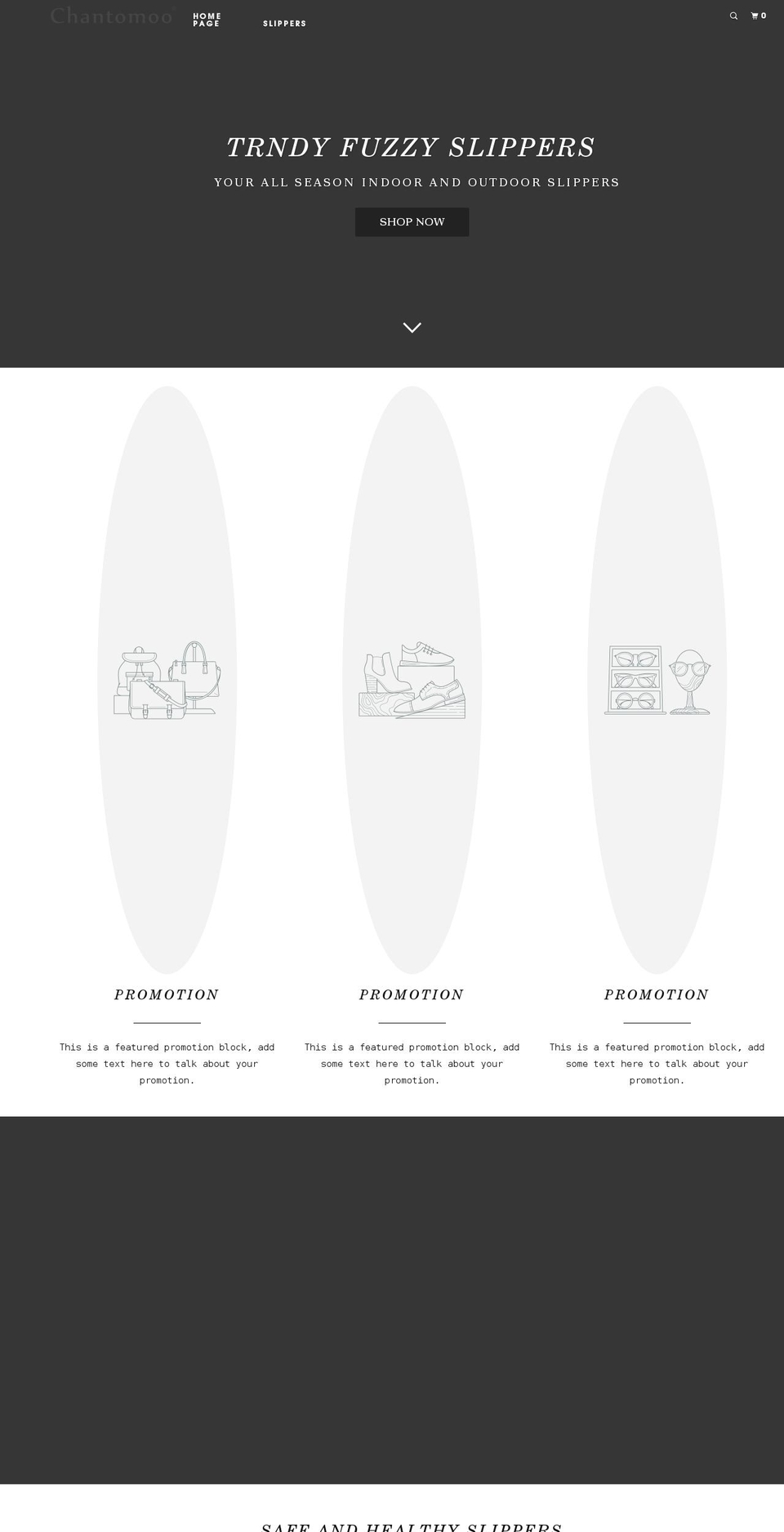 chantomoo.com shopify website screenshot