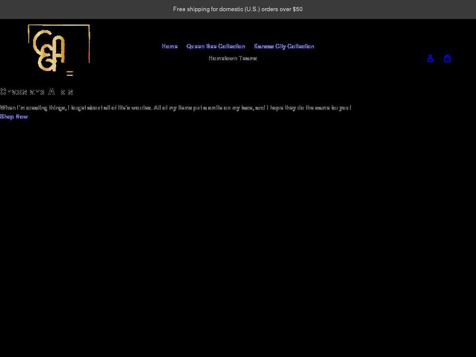 chaosandalibis.com shopify website screenshot