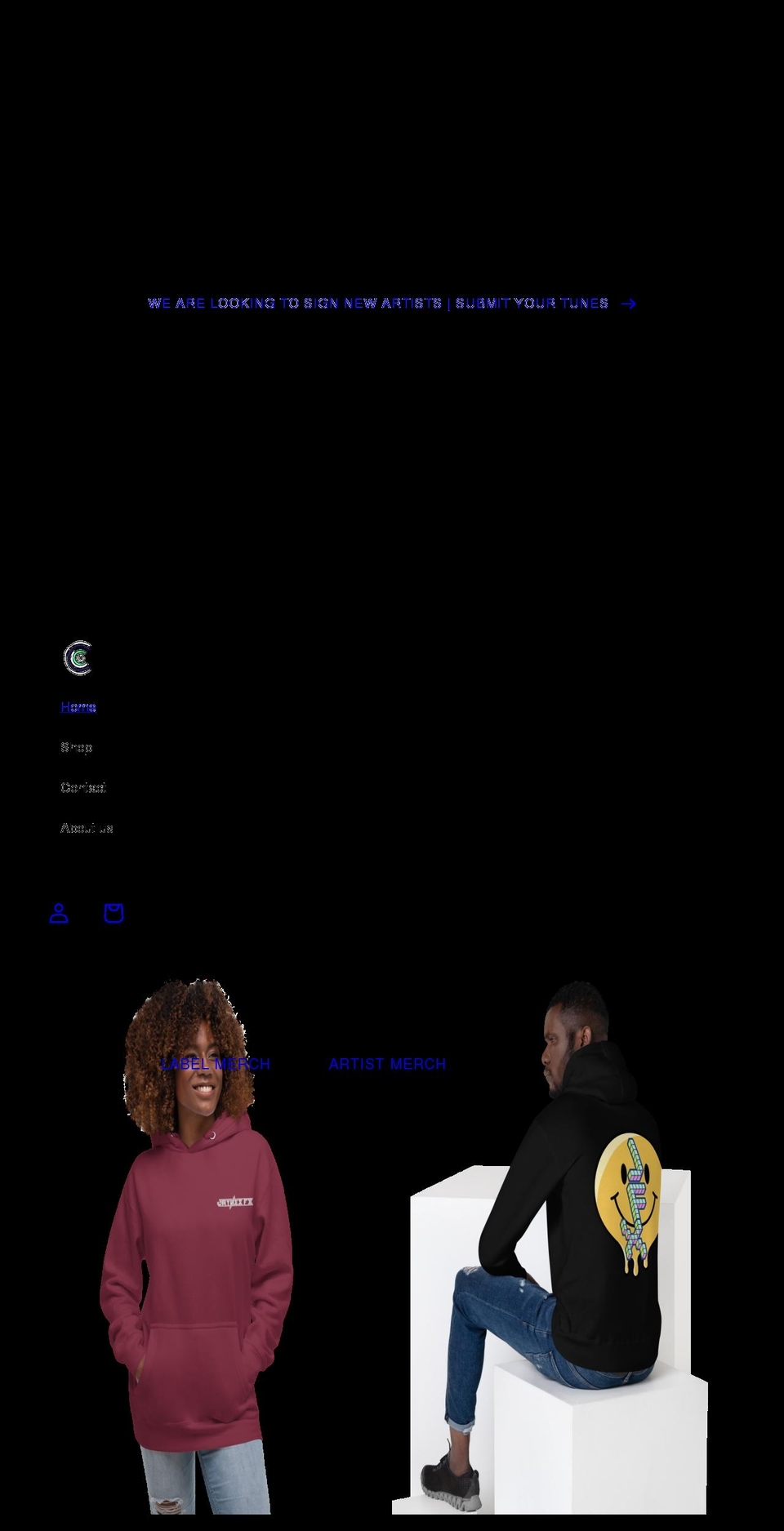 chaoscriteria.com shopify website screenshot