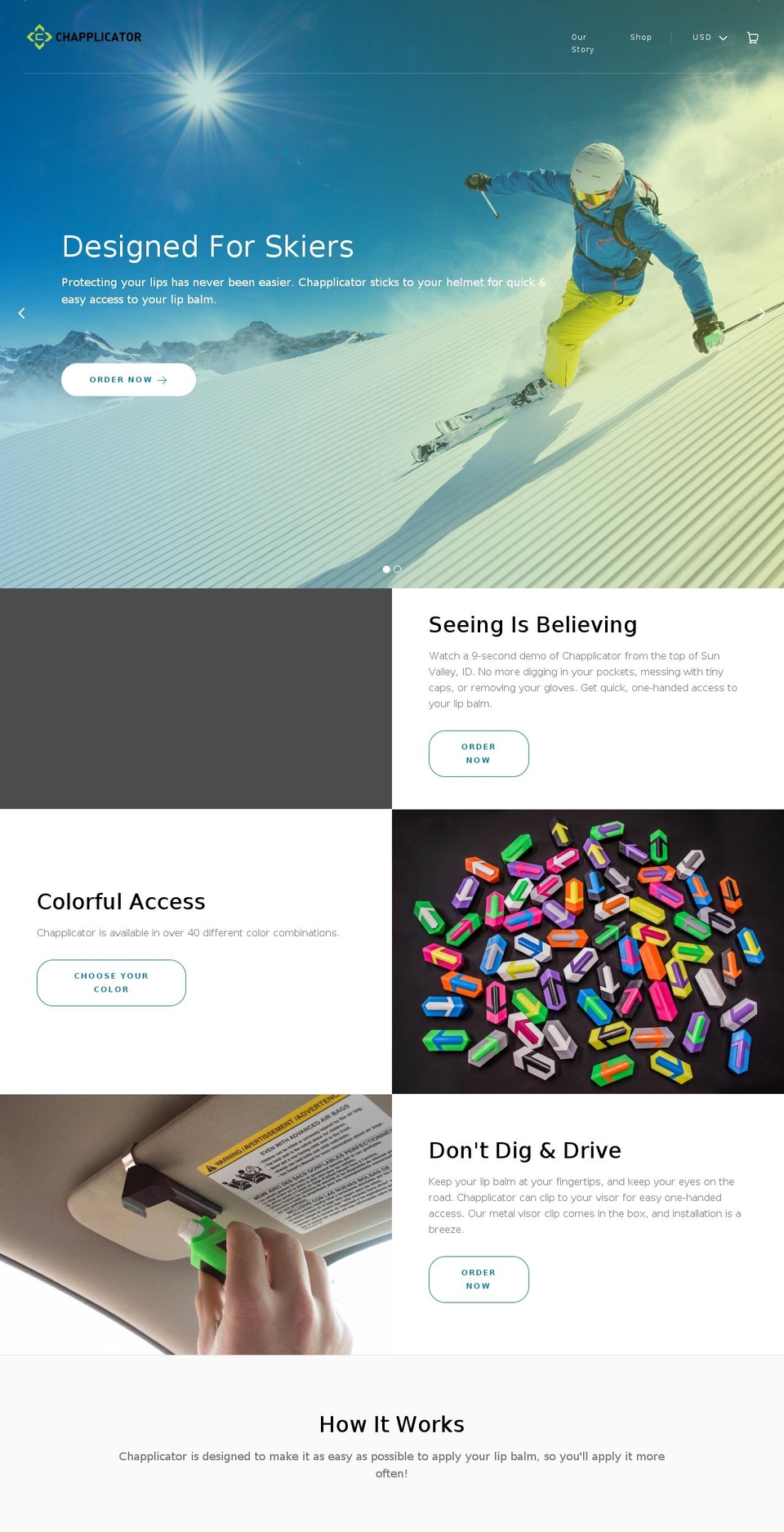 chaplicator.com — Shopify storefront screenshot