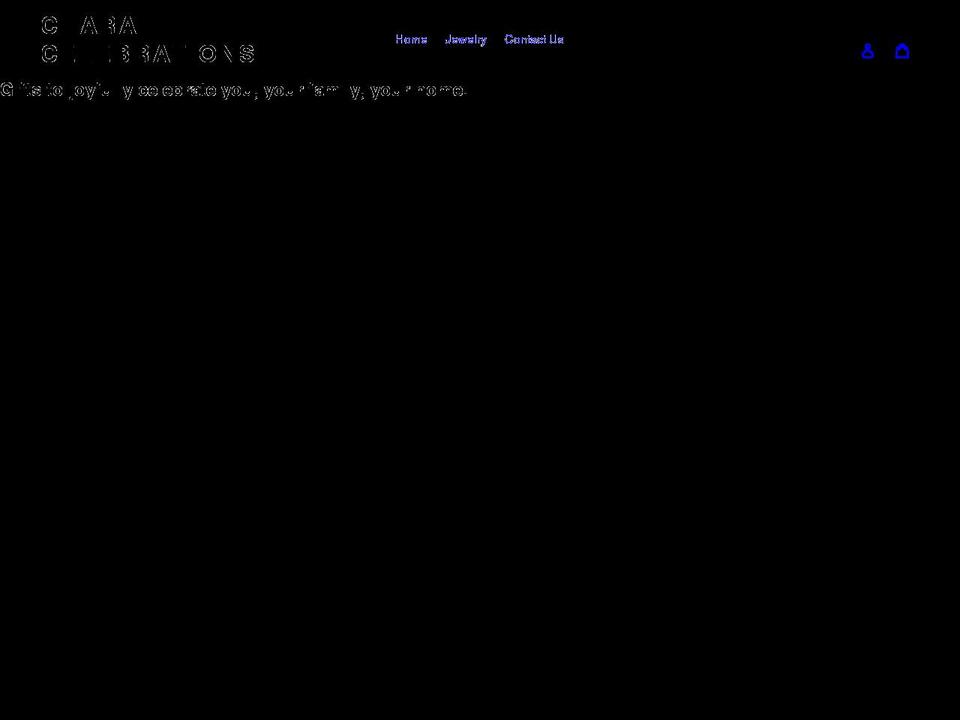 characelebrations.com shopify website screenshot