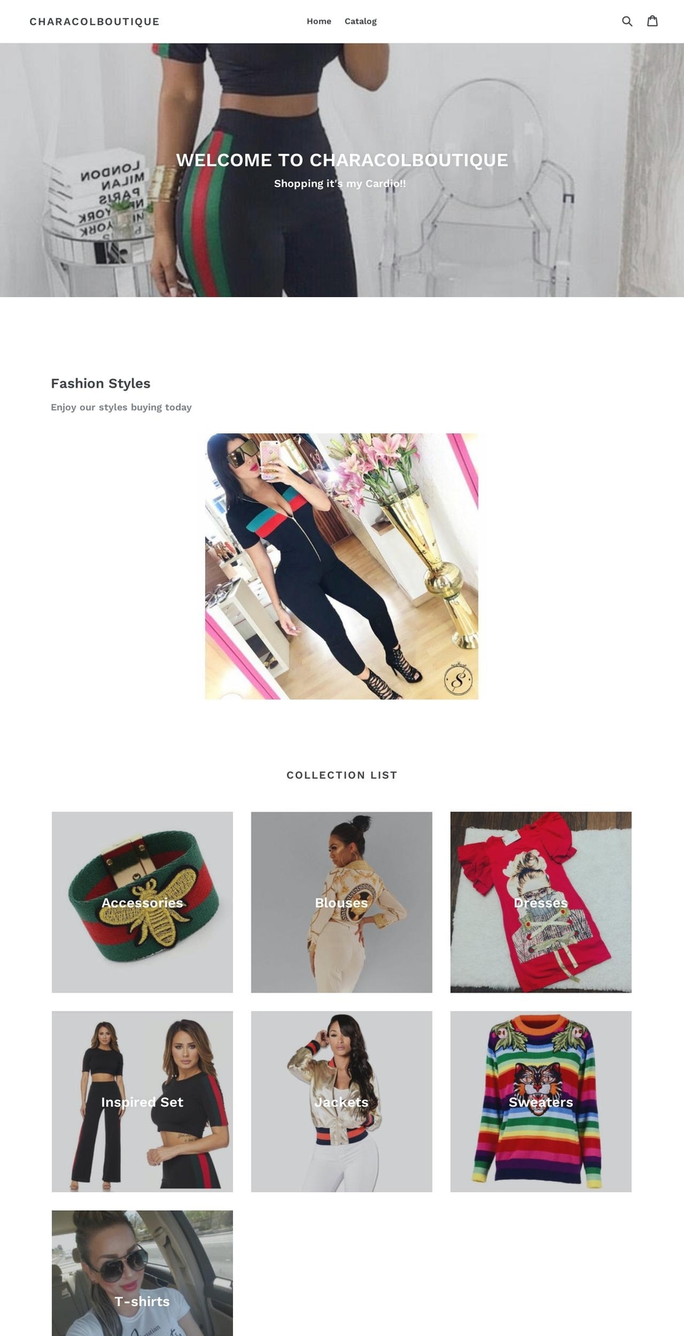 characol.com shopify website screenshot