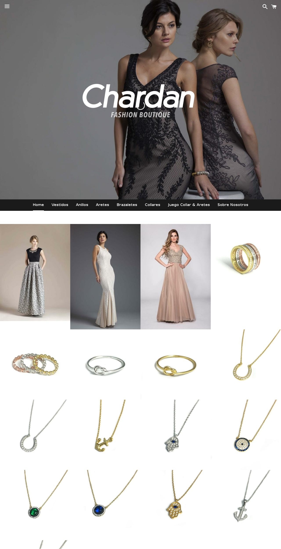 chardancr.com shopify website screenshot