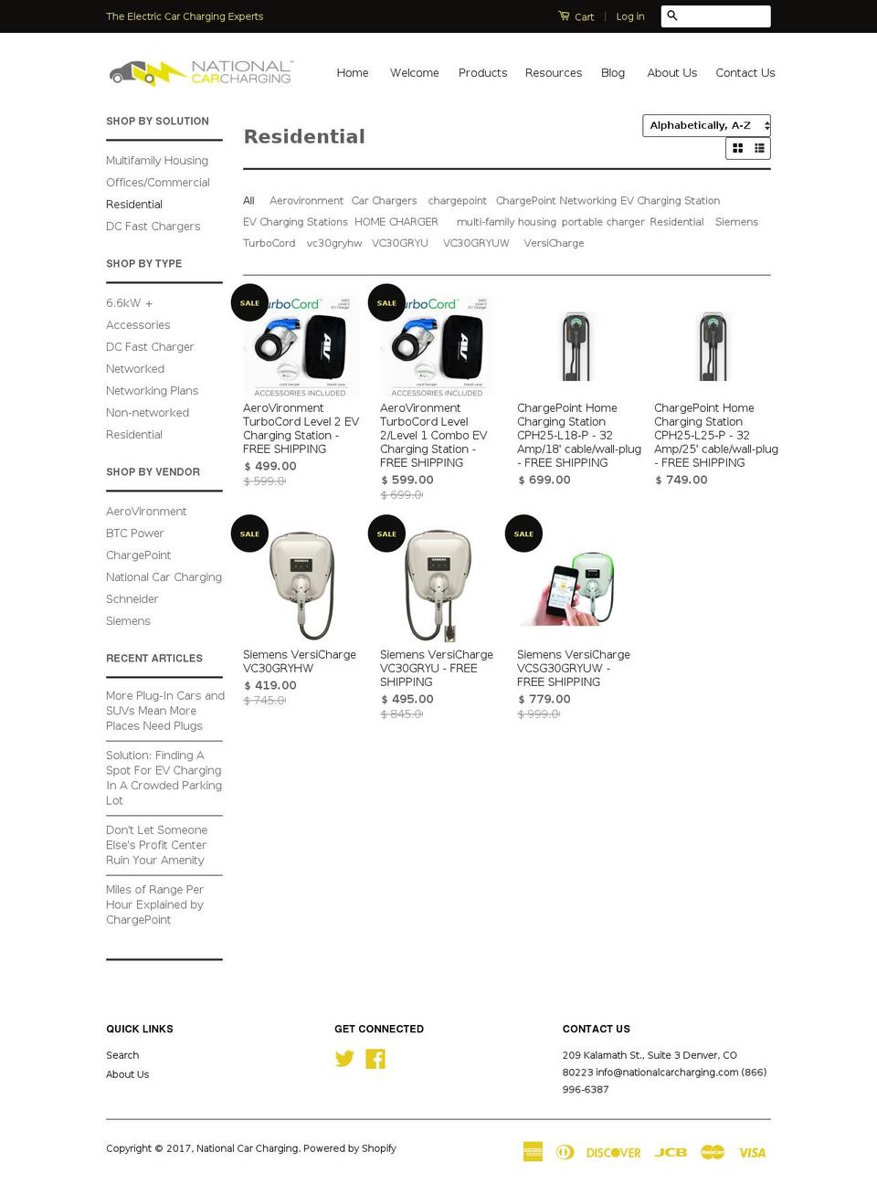 chargerbucks.com shopify website screenshot