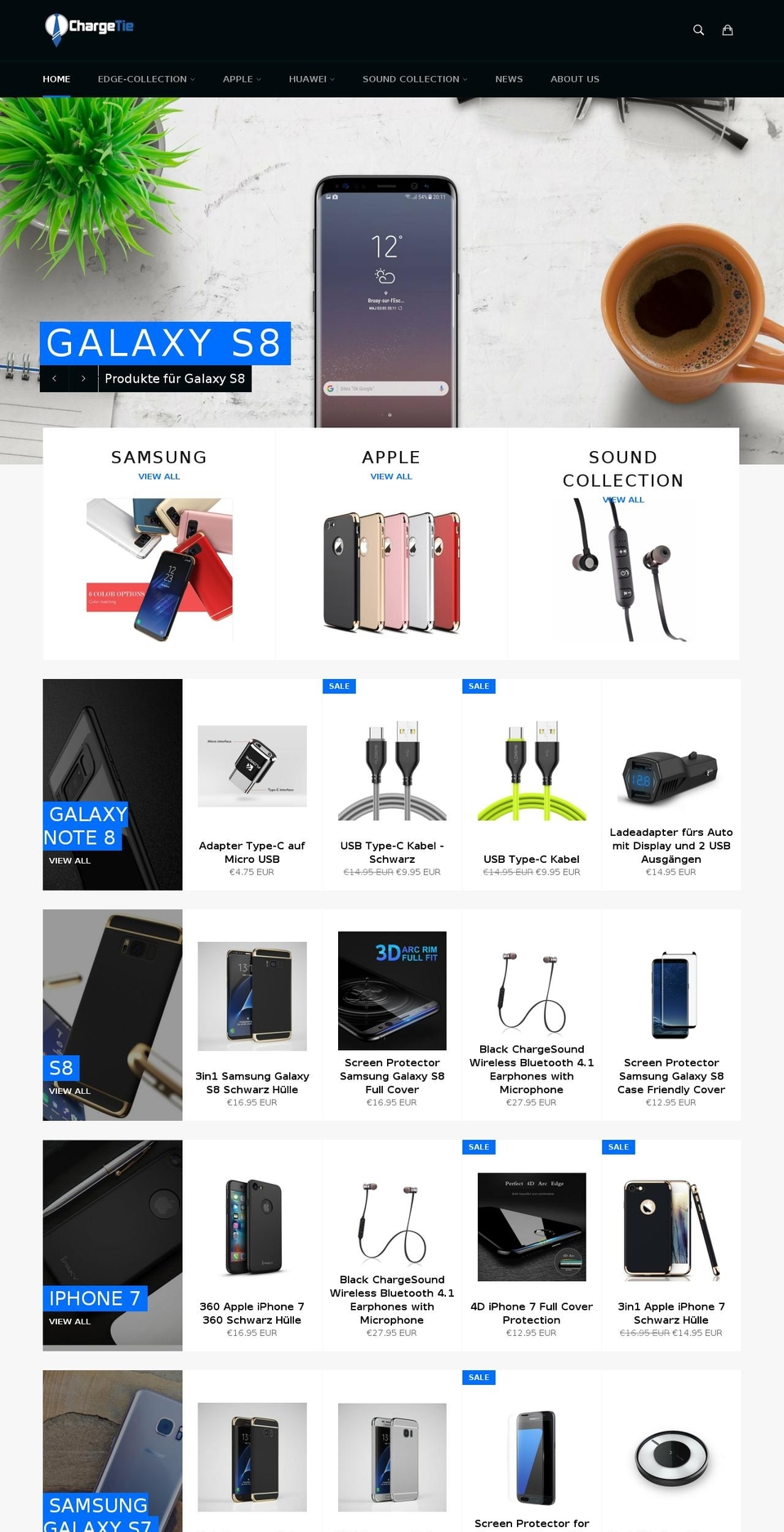 chargetie-com.myshopify.com shopify website screenshot