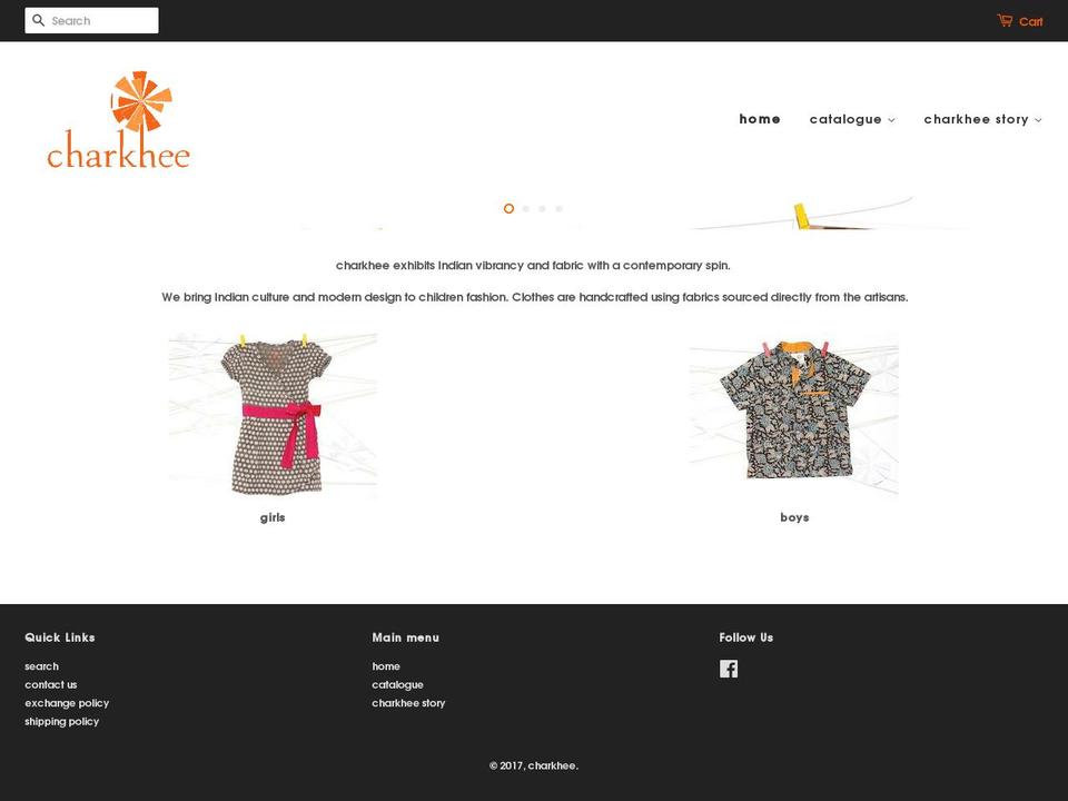 charkhee.com shopify website screenshot