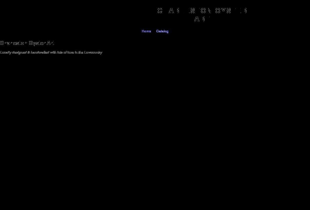 charlestonoysterart.com shopify website screenshot