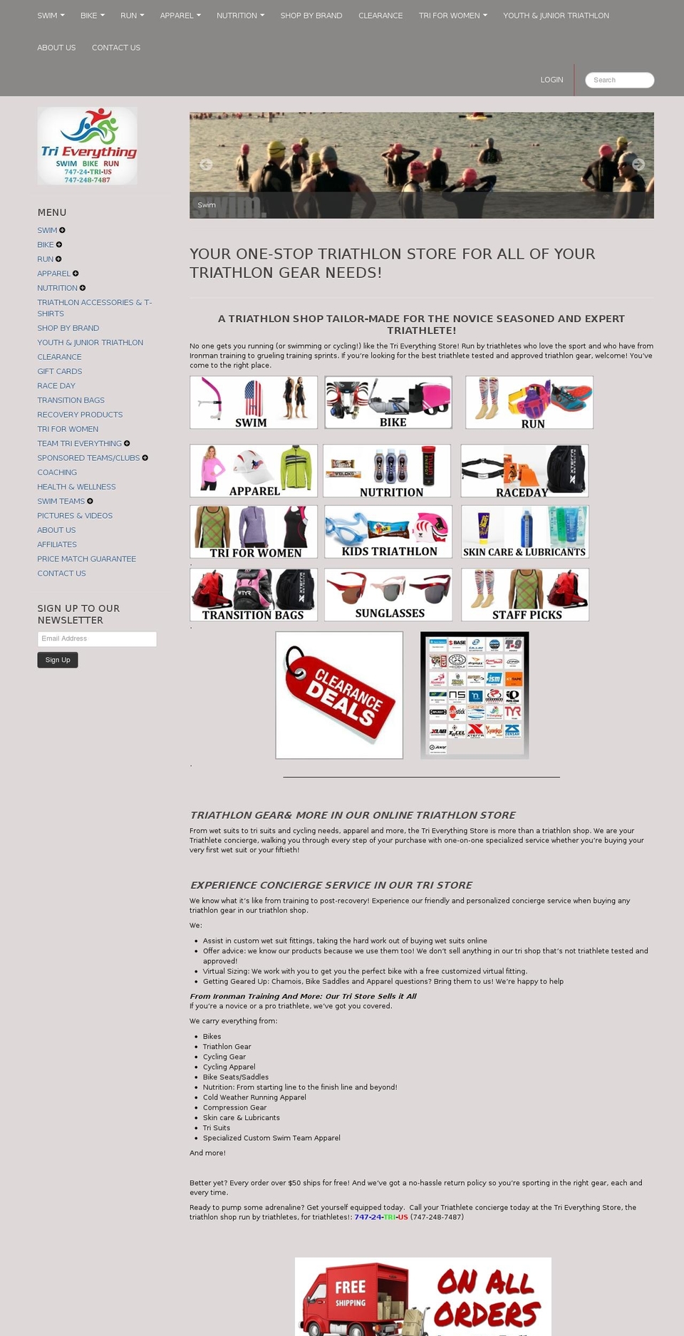 Lucid One Shopify theme site example charlestontri.net