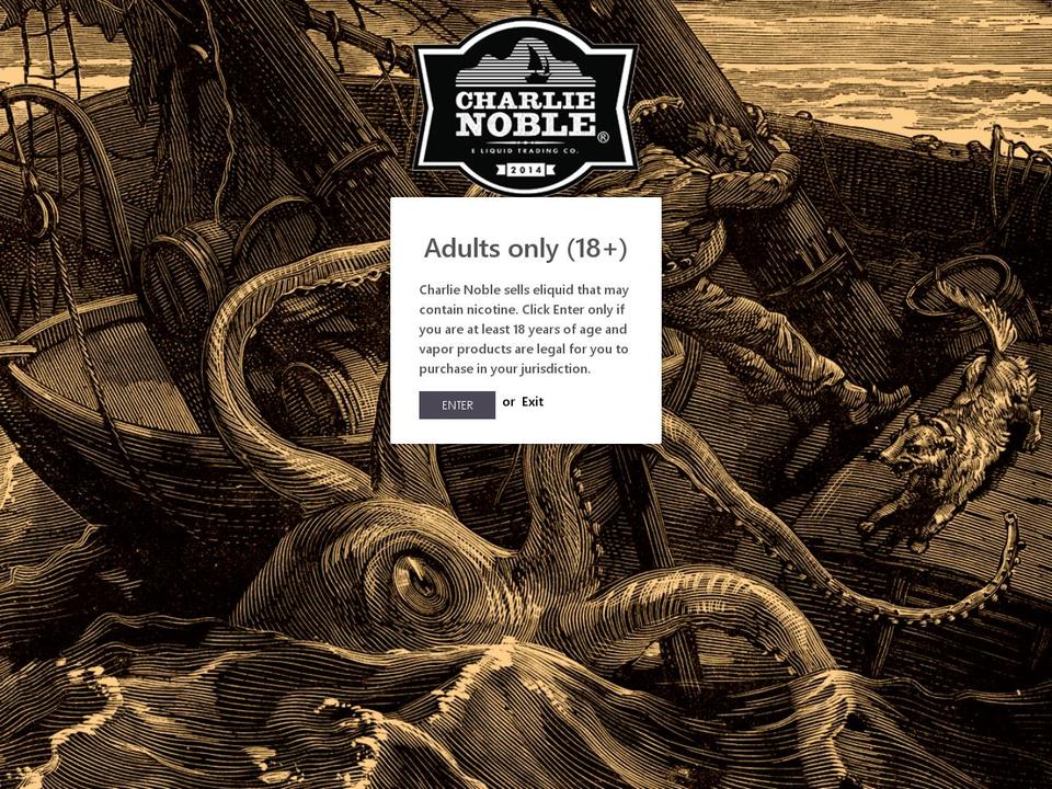 Charlie Noble Latest -25_Jan_16 Shopify theme site example charleynobel.com