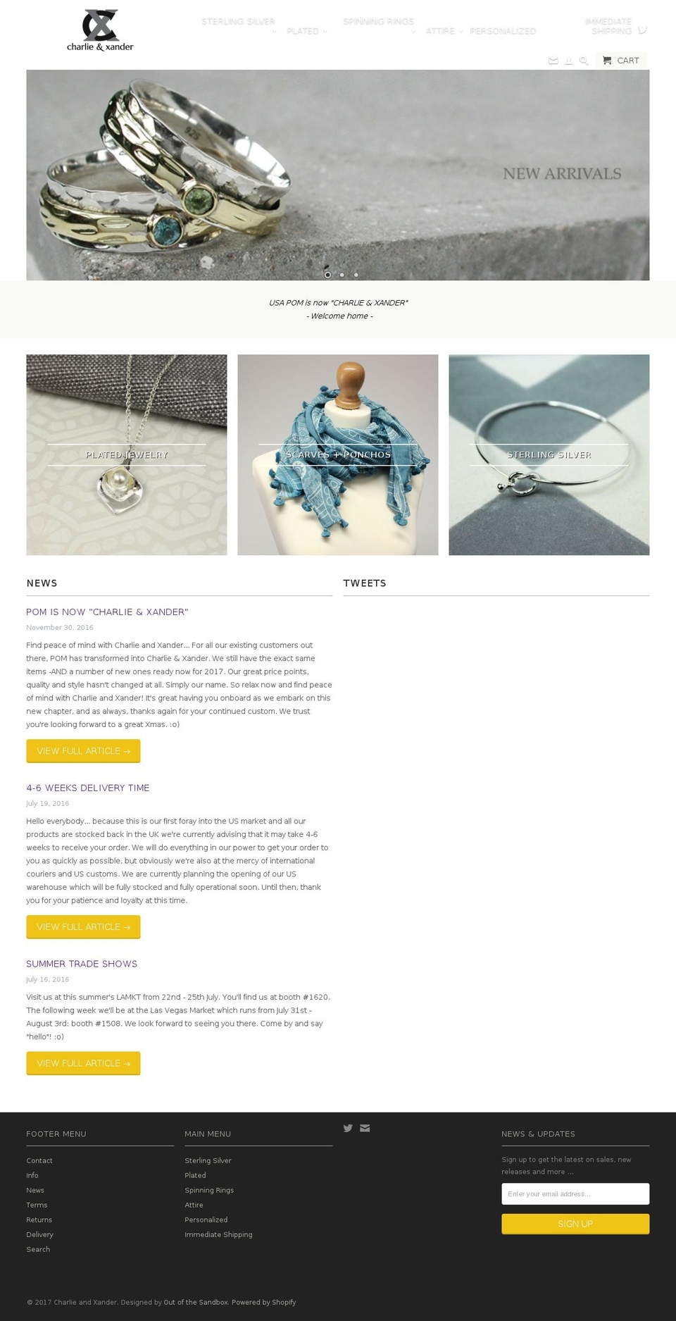 www-mysunnymind-com-retina Shopify theme site example charlieandxander.com