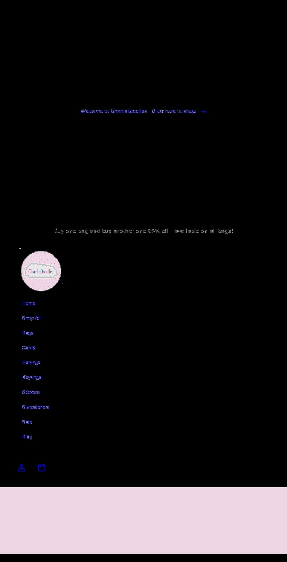 charliedoodlesuk.com shopify website screenshot