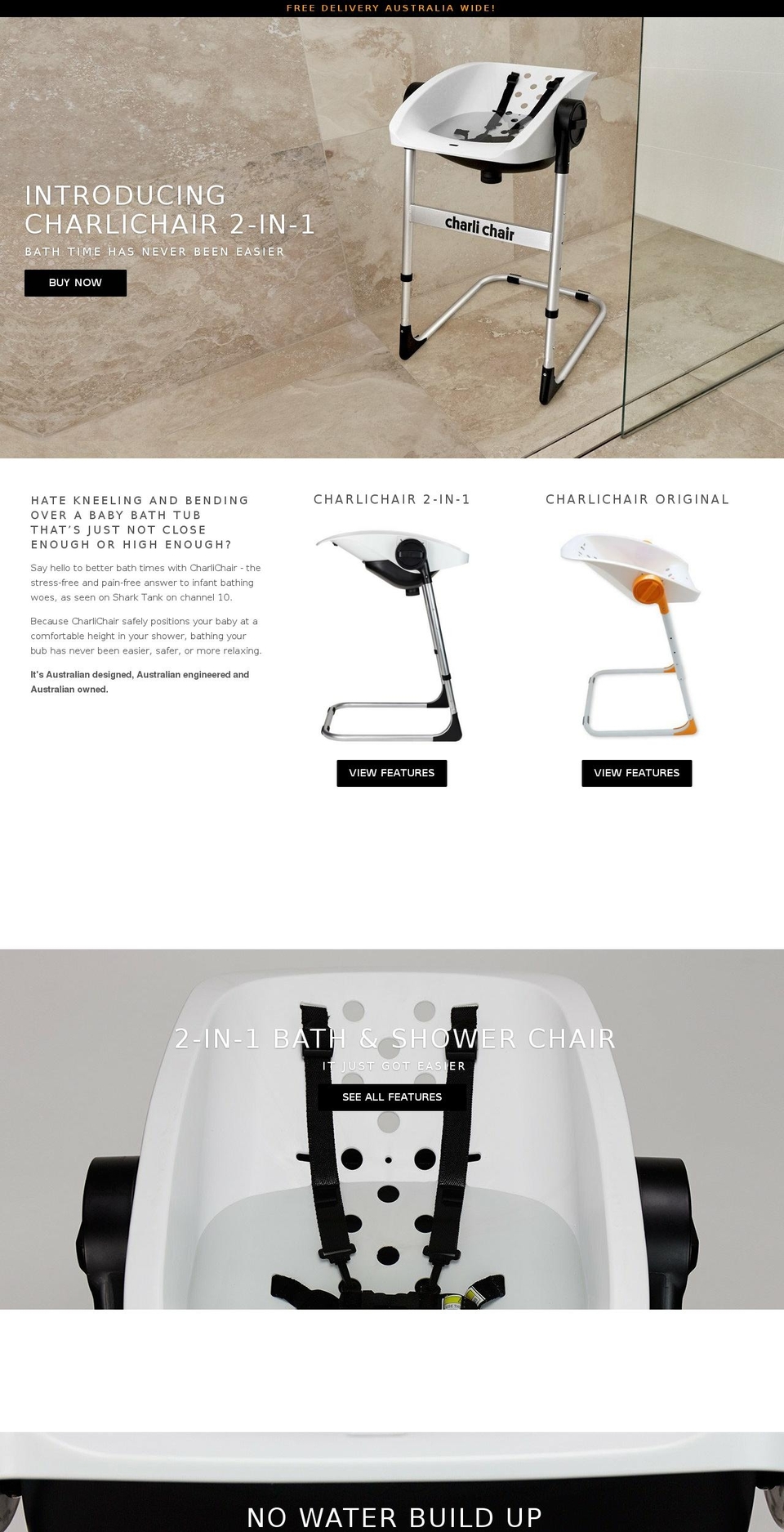 CharliChair Shopify theme site example charliethechairman.com