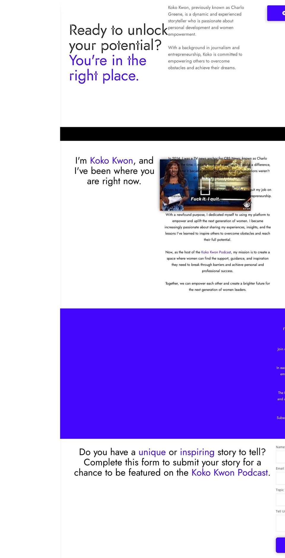 charlogreene.com shopify website screenshot