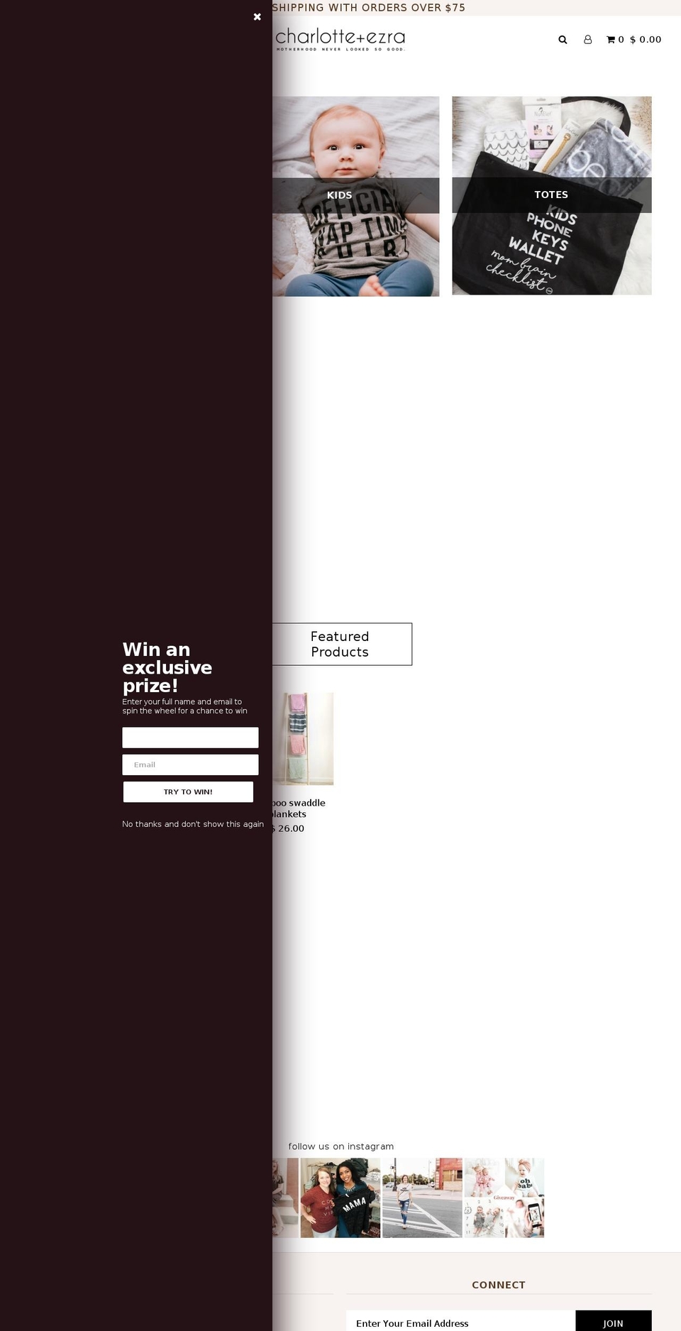Charlotte \u0026 Ezra v1 Shopify theme site example charlotteandezra.com