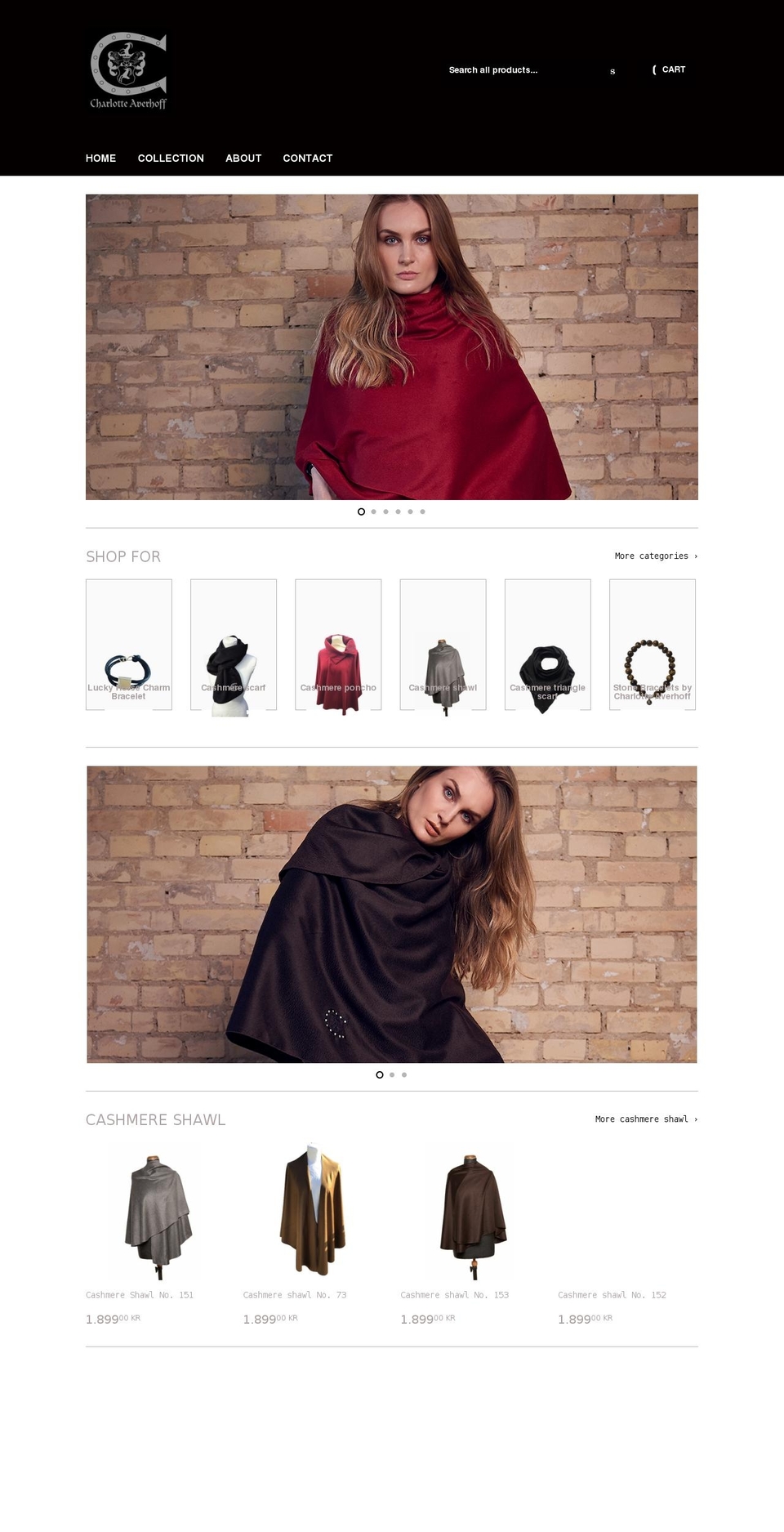 charlotteaverhoff.com shopify website screenshot