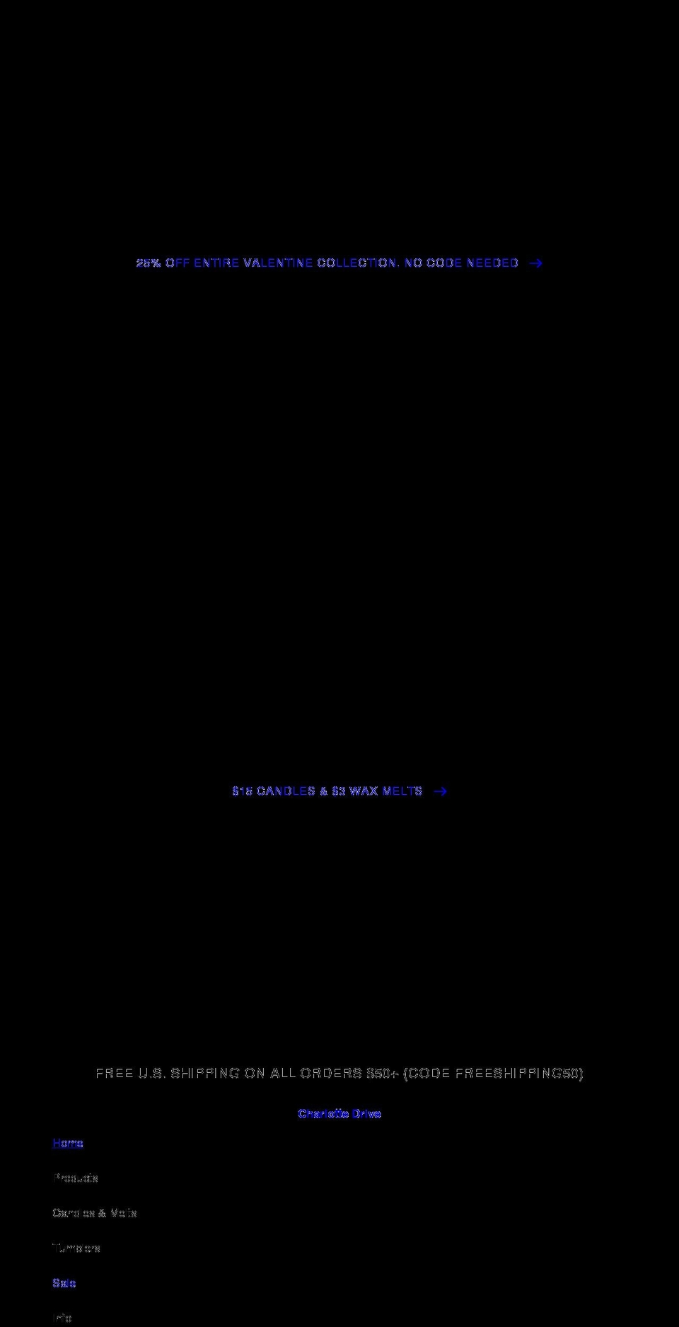 charlottedrive.com shopify website screenshot