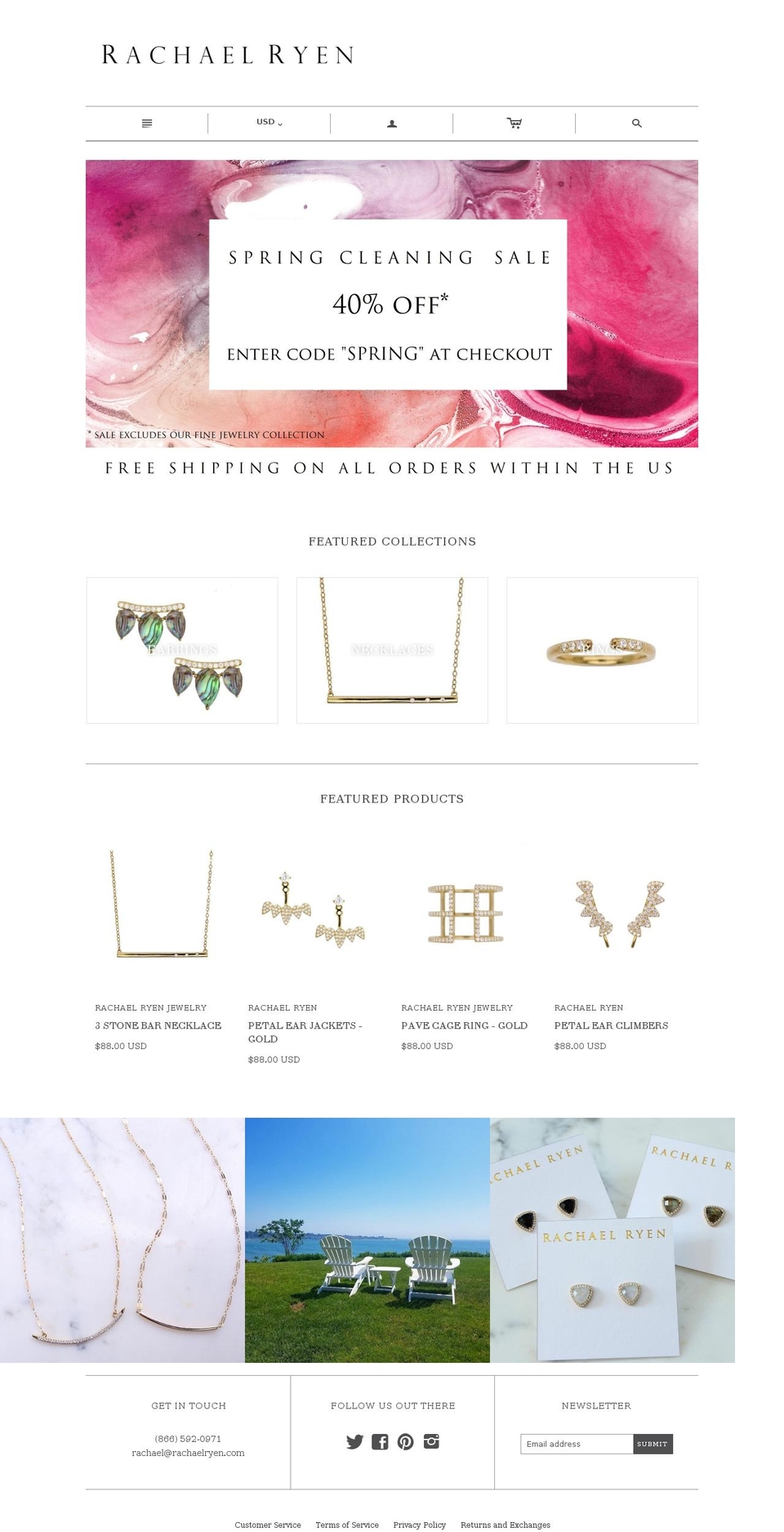 charlotteelizabethjewelry.com shopify website screenshot