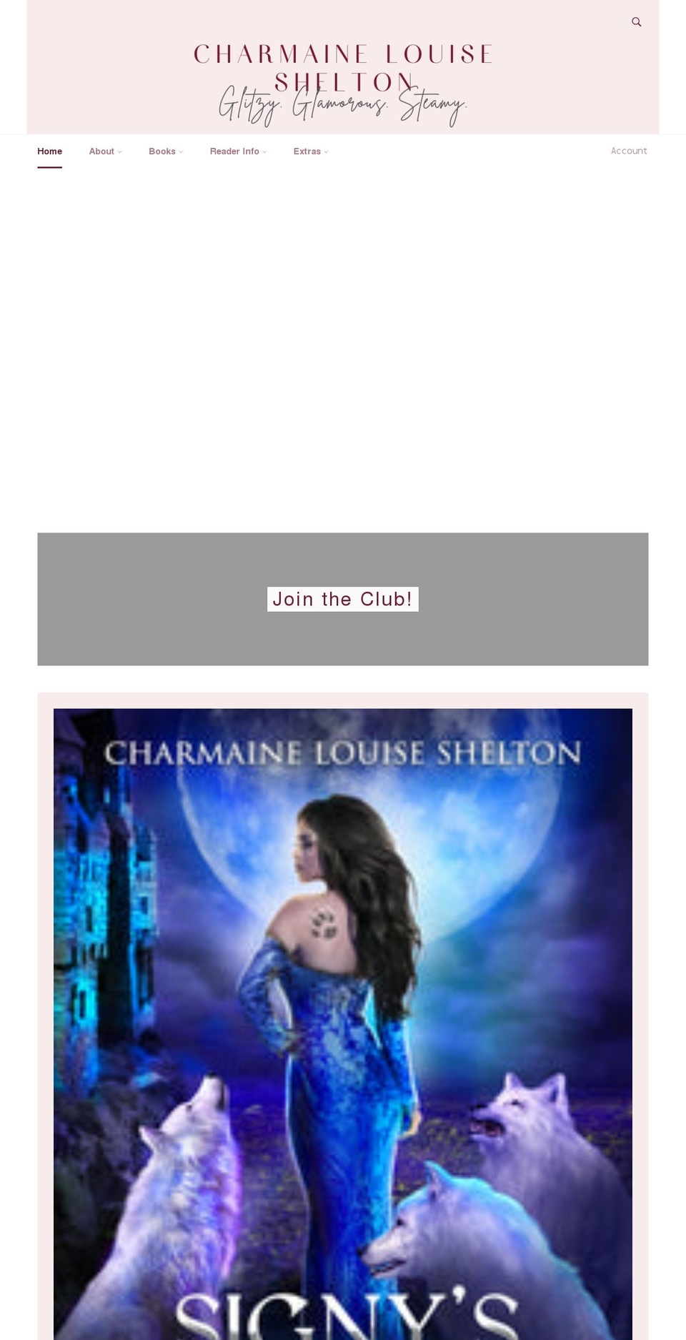 charmainelouisebooks.com shopify website screenshot