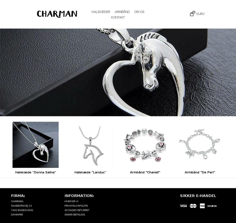 charman.dk shopify website screenshot