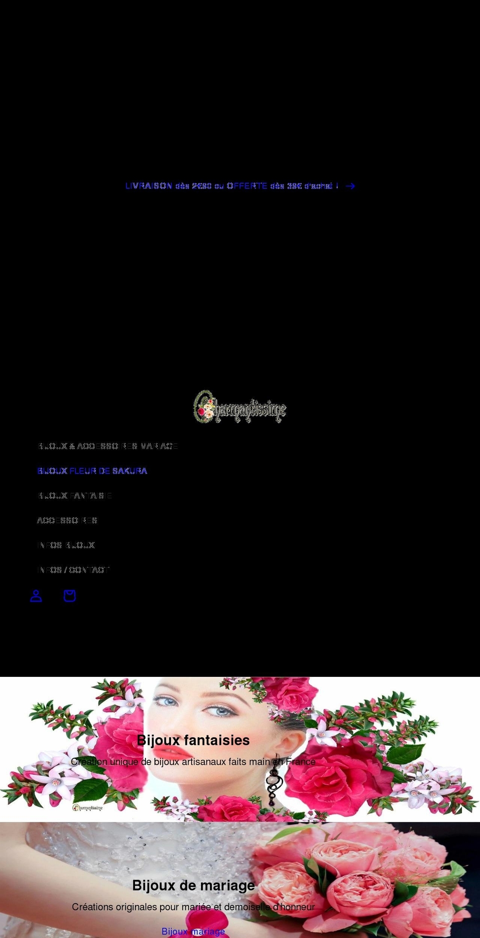 charmantissime.com shopify website screenshot