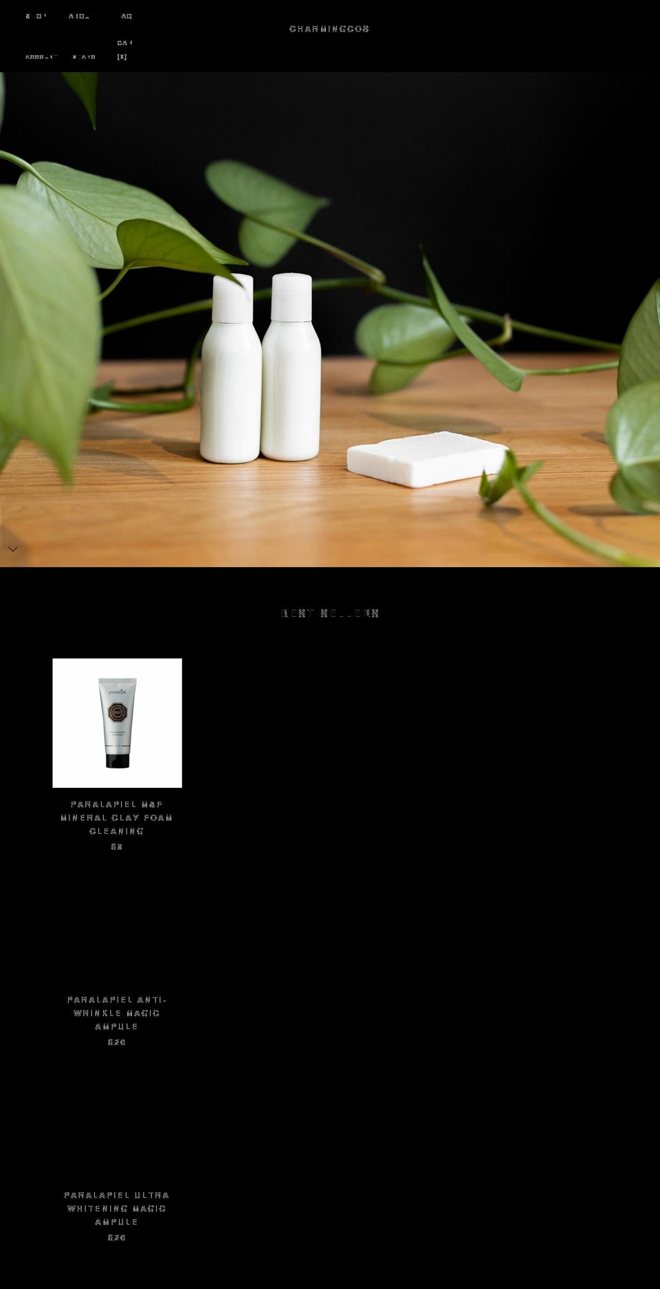 charmingcos.net shopify website screenshot