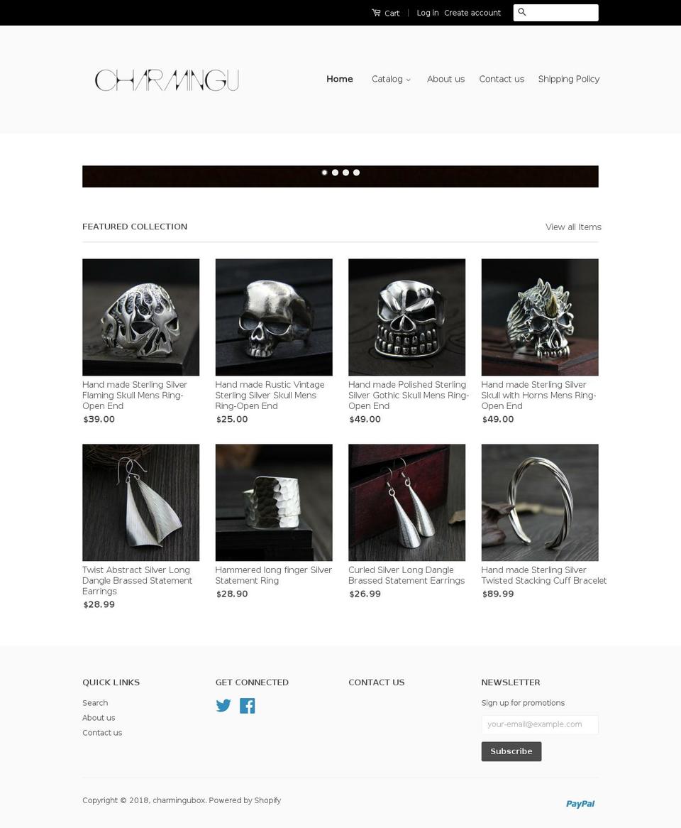 charmingubox.com — Shopify storefront screenshot