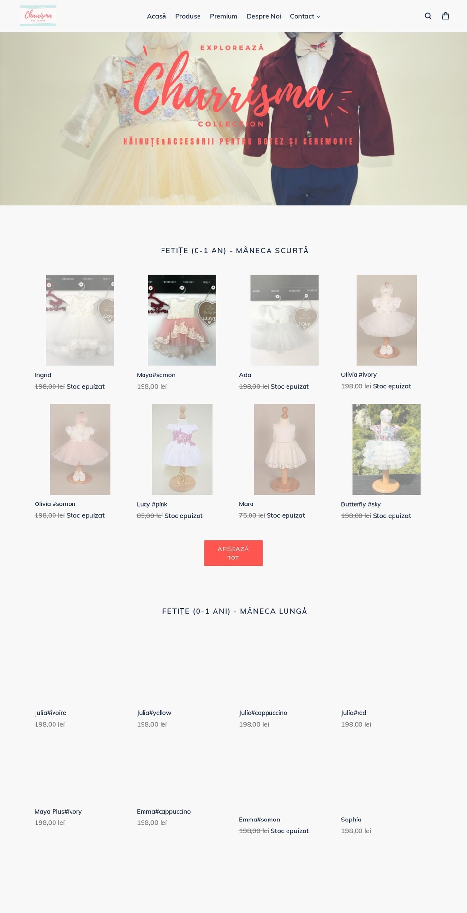 charrisma.com — Shopify storefront screenshot