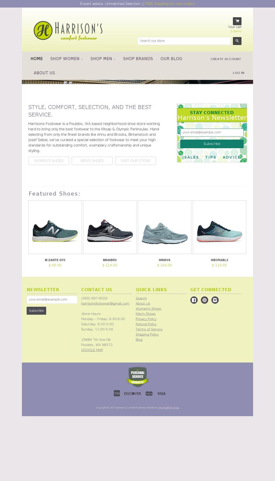 charrisonshoes.com shopify website screenshot