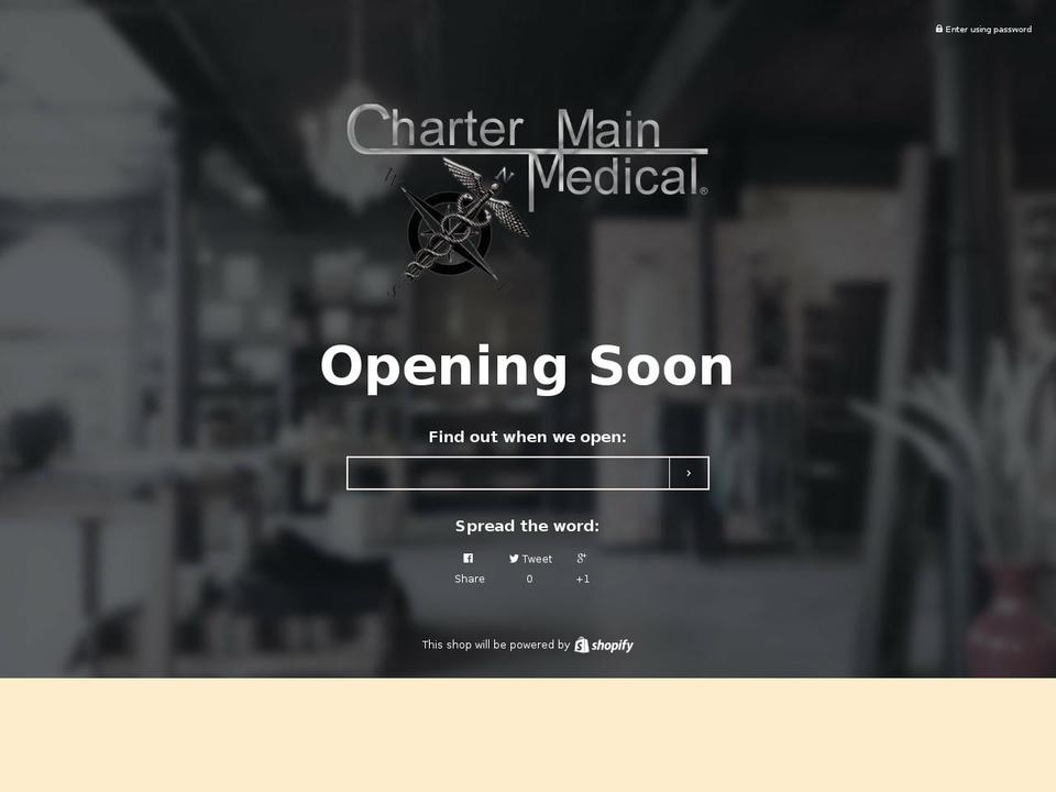 chartermainmedical.com — Shopify storefront screenshot