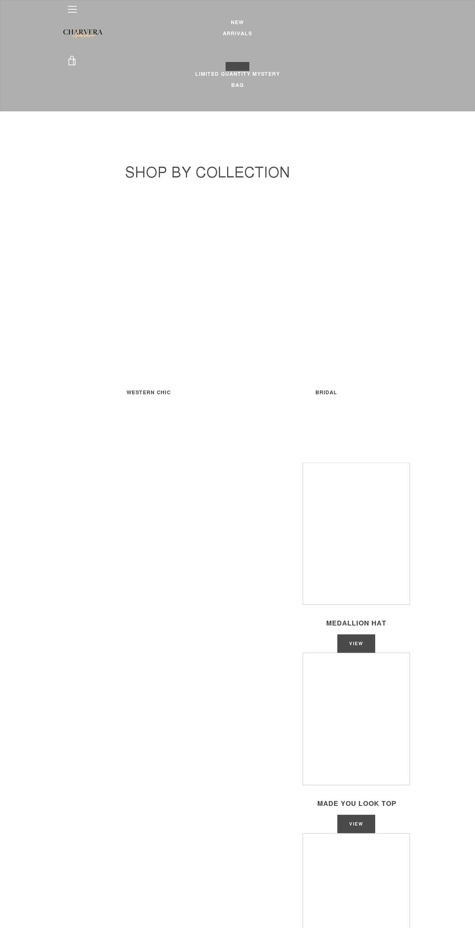 charvera.com shopify website screenshot