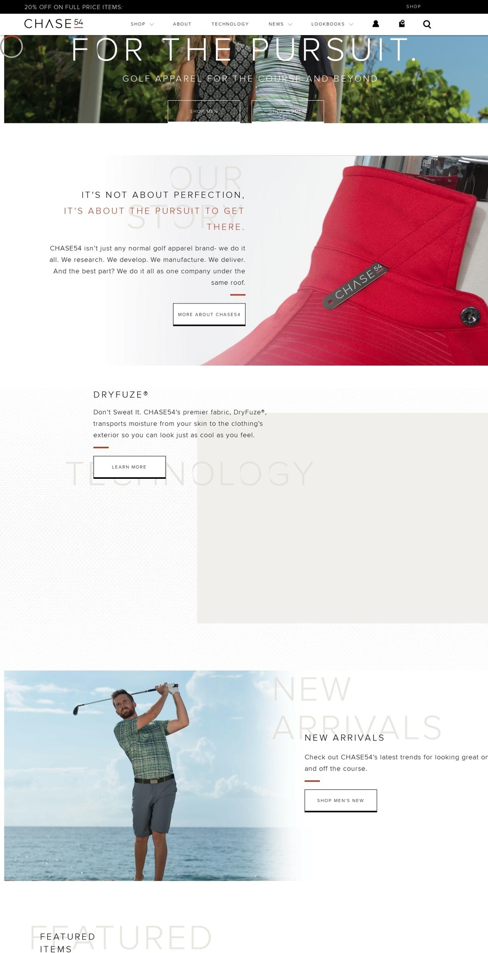Chase54 with Bundles Shopify theme site example chasefifty4.com
