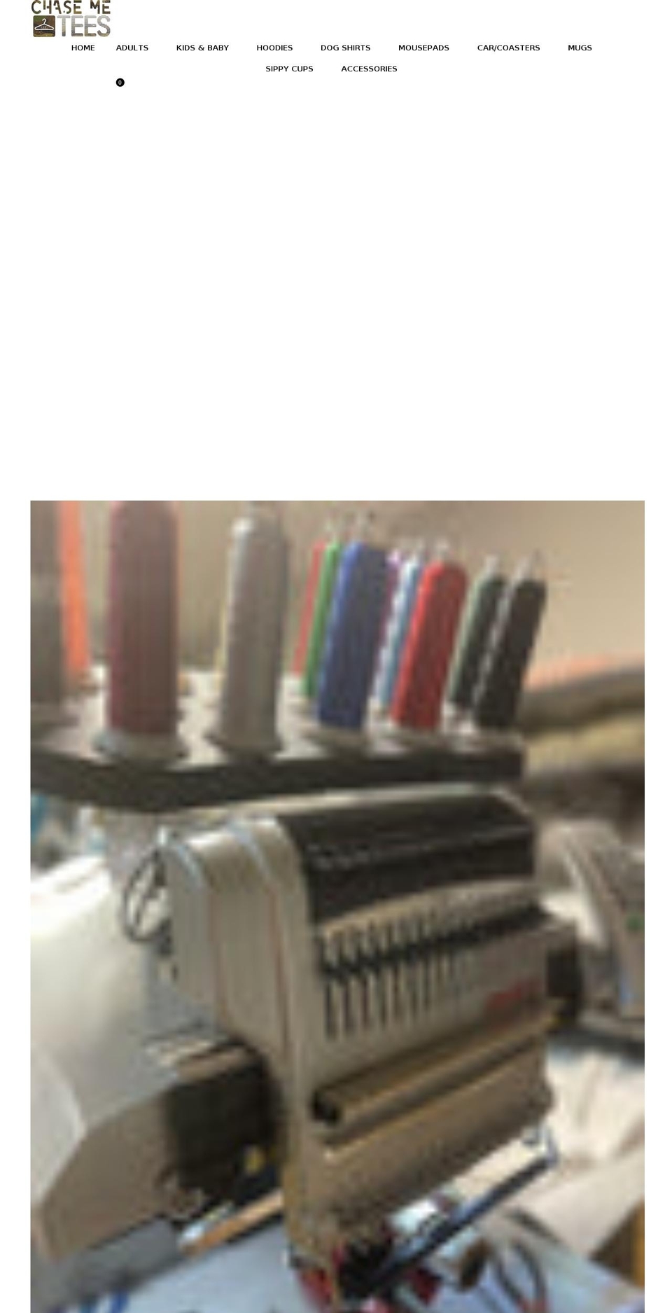 chasemetees.com shopify website screenshot