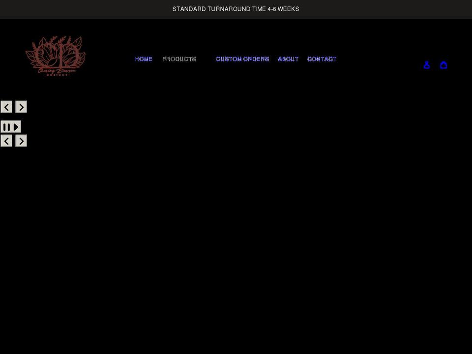 chasingdawsondesigns.com shopify website screenshot