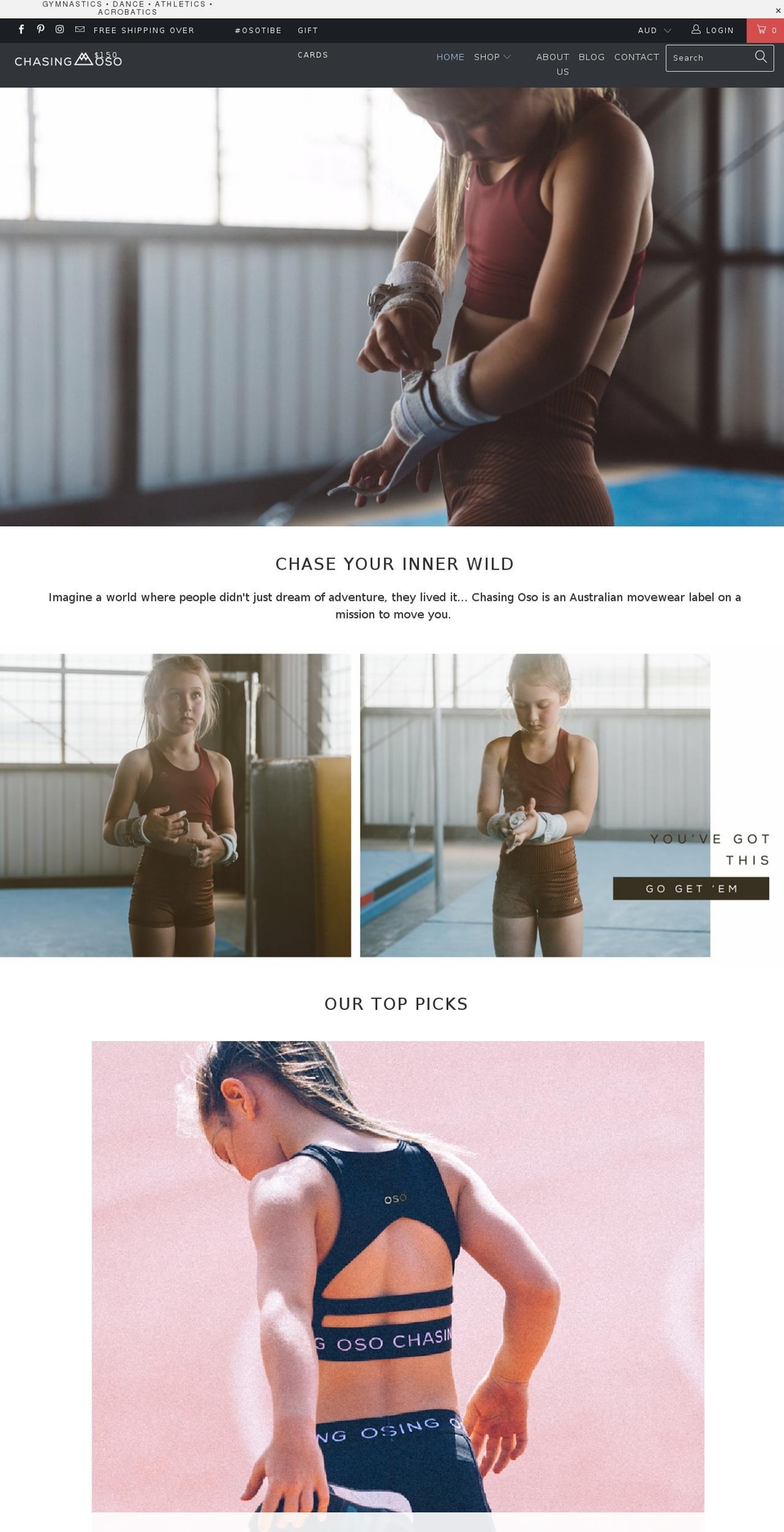 TURBO JUNE 20 2018 Shopify theme site example chasingoso.com