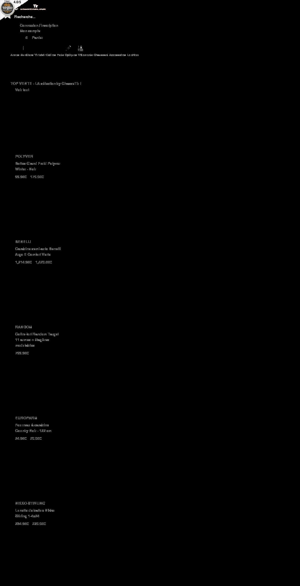 chassetir.com shopify website screenshot