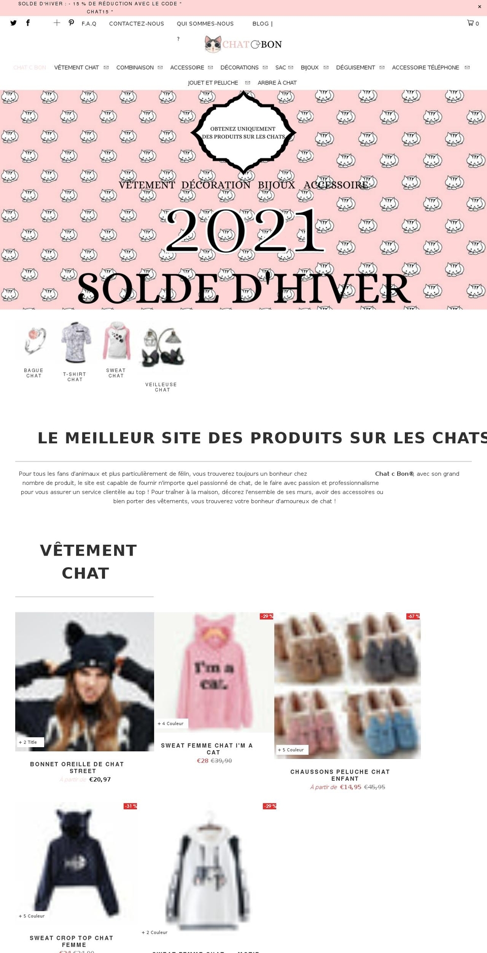 Undefined Shopify theme site example chat-c-bon.com
