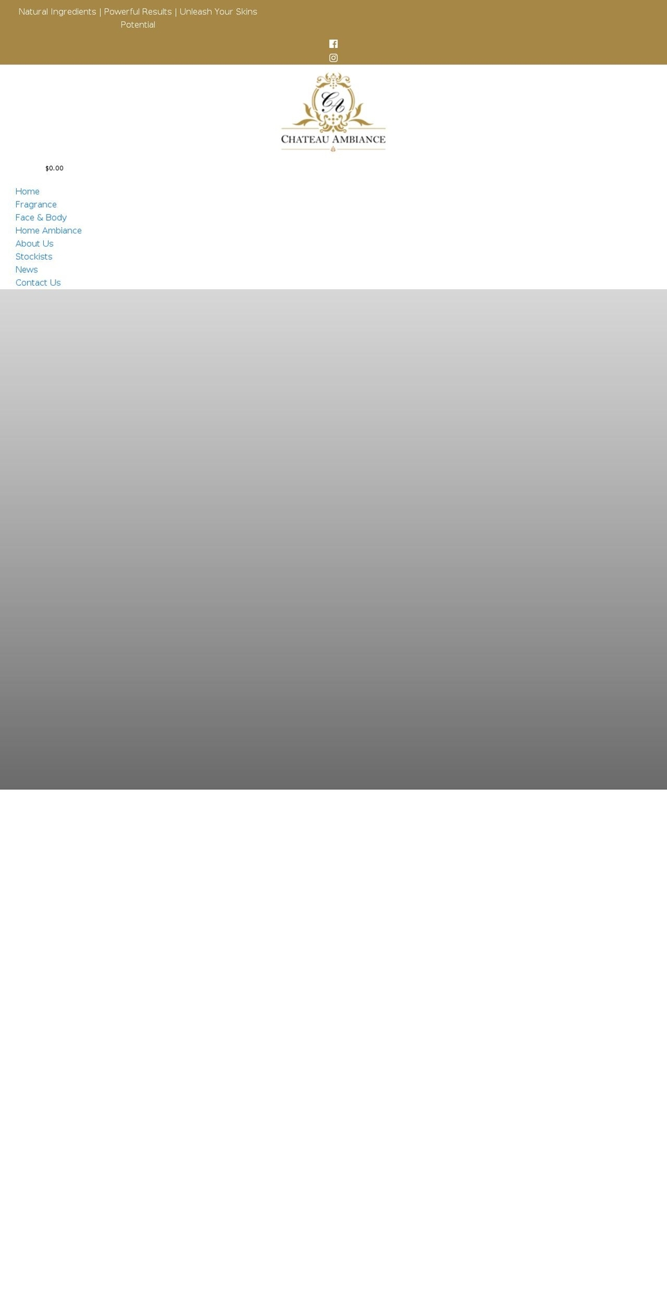 chateauambiance.com shopify website screenshot